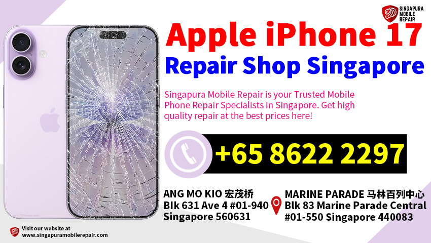 最专业苹果iPhone手机电池维修修理中心新加坡租屋实体店